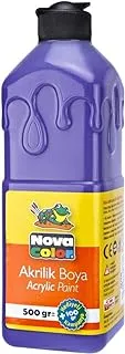 Nova color nc389 acrylic paint 500 gm. - purple