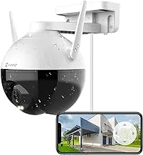 EZVIZ C8C 1080P Wifi Smart Home Outdoor Security Camera Color Night Vision 360 Degree IP65 Dust and Water Protection AI-Powered Human Detection Active Defense EZVIZ Cloud/SD Card Storage