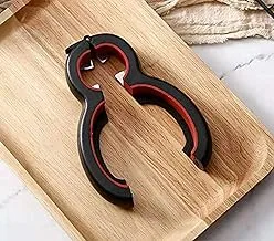 Six-in-one multi-function can opener-bottle opener is an efficient, non-slip, easy-to-grip can opener The kitchen multi-function tool is very easy to use and clean.