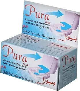 Pura tank cleaner with blue power