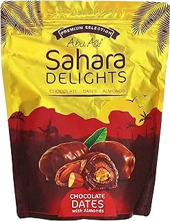 Abu Auf Sahara Delights Chocolate Dates with Almond - 300 gm