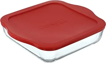 Borcam Square Oven Dish with Cover - 1.95L