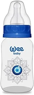 Wee Baby 268 Printed Classic Feeding Bottle, 150 ml - Blue