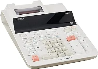 Casio dr-270r-we-e-dc dr printing calculator - white