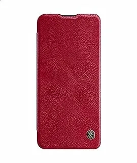 Nillkin qin leather flip cover for huawei honor 30 - red