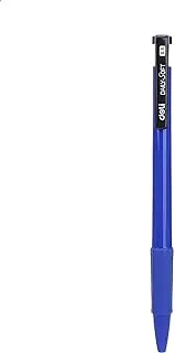 Deli q02430 ballpoint pen, 0.5 mm - blue