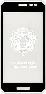 Samsung galaxy j2 core 3d curved full coverage tempered glass screen protector for galaxy j2 core with black frame by muzz