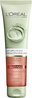 L’Oréal Paris L'Oréal Paris Pure Clay Red Face Cleanser with Red Algae, Exfoliates and Brightens, 150 ml