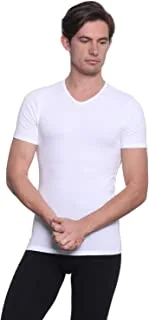 Dice Mens V-Neck short sleeve solid Undershirt