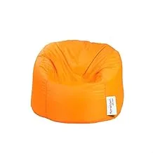 Hometown waterproof standard bean bag - 90 x 75 cm - orange