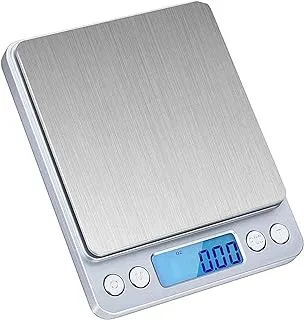 Digital Food Scale, SKYROKU Kitchen Scale Multifunction Digital Pocket Scale with LCD Display 3kg