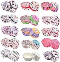 elyassin Cupcake butter paper set - 50 piece jasmine, multicolor