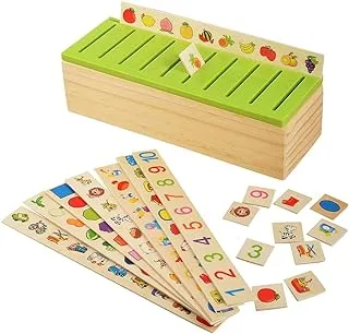 Generic Knowledge Classification Box, Interactive and educational Toy for Kids