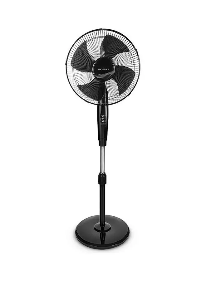 Sonai Stand Fan 18 Inch With Remote 3 Speed 70 W MAR-1840 Black