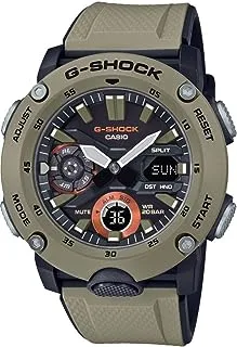 Casio Analog-Digital Sports watch rubber strap for Men, Grey- GG-B100-8ADR