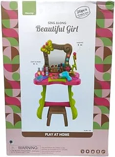 A modern release with a microphone, 16 songs, and a blow-dry 26 Pcs toy for Girls