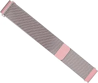 Generic Metal Strap for Samsung Galaxy Active Watch 2/4,40-44mm, Gear S2, Amazfit GTS, Watch 3 36mm, GTR (Rose, 2mm