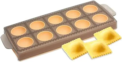 PEDRINI Mould for 10 Square Ravioli