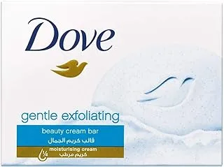 Dove Soap Bar Gentle Exfoliating beauty cream bar for renewed skin 90 g (Pack of 1)