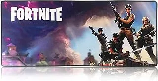 ماوس ألعاب FORTNITE مقاس ممتد (70 × 30 سم) - حركة سريعة - مُحسّن لجميع مستشعرات فأرة الألعاب - حافة مخيطة - قاعدة مطاطية