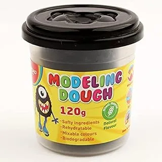 Keyroad modeling dough 120 g black kr972241