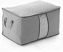 House of Quirk Foldable Charcoal Garment Storage Organizer Bag ((Grey))