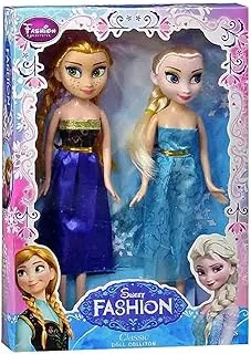 Frozen Elsa & Anna Dolls Set For Girls