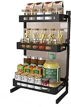 Comprehensive organizer for spices, 3 shelves