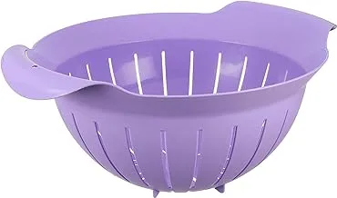 Max blast plastic vegetable strainer - multicolor