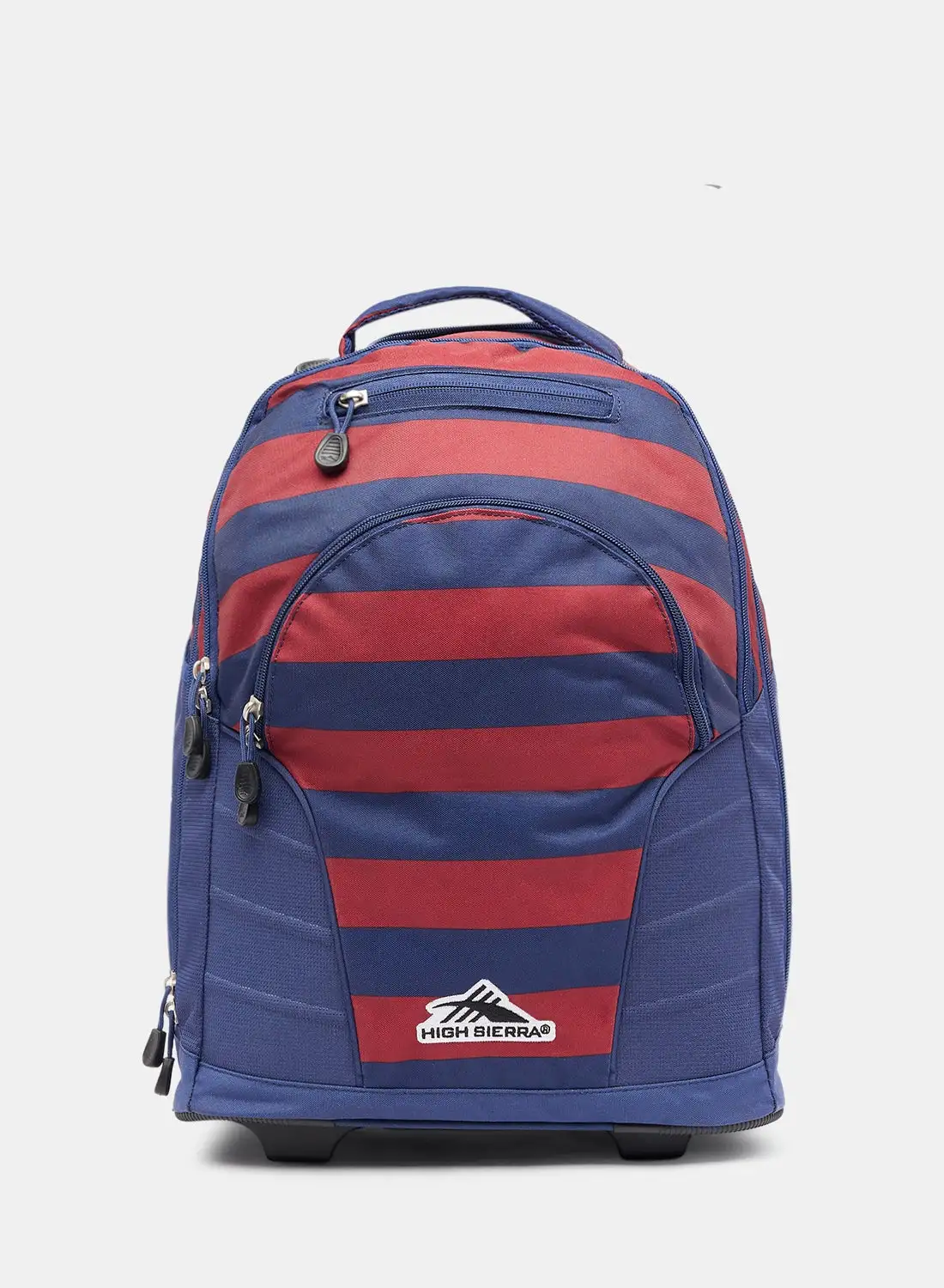 HIGH SIERRA Unisex Rugby Stripe Loop Wheeled Backpack