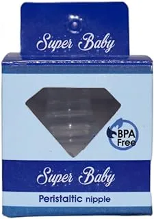 Super Baby Peristaltic Nipple BPA Free-M