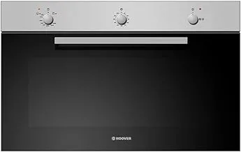 Hoover HGG93 Built-In Gas Oven 90 x 60 cm - Black Silver