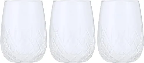 Borgonovo Borognovo rococco stemless glasses 490ml 3pcs