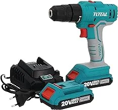 BATTERY IMPACT DRILL WITH 2 BATTERIES TOTALTOOLS TDLI20012