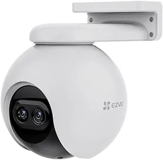 EZVIZ C8PF Security Camera Outdoor, 1080P Pan/Tilt/Zoom WiFi Camera, 8× Mixed Zoom and AI-Powered Person Detection Security Cam, IP65 Waterproof, Support MicroSD Card up to 512GB