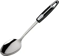 PEDRINI 906.81 Serving Spoon, Stainless Steel, Black