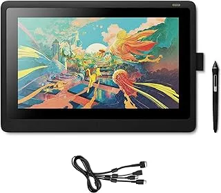 Wacom Cintiq 16 Creative Pen Display for On Screen Sketching, Illustrating and Drawing with 1920 x 1080 Full HD Display, Vibrant Color and Unbelievable Pen Precision, Compatible with Windows and Mac