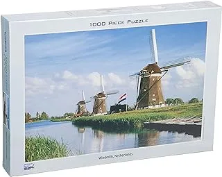 Windmill, netherlands 1000 piece puzzle