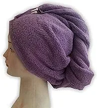 Generic Cotton Hair Towel (Purple)