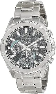 Casio Edifice Dress Watch for Men, Quartz Movement, Multi Dial Analog Display, Silver Stainless Steel Strap (EFR-S567D-1AVUDF (EX506))