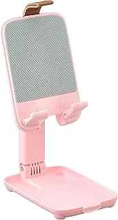 Remax RM-C51 Multifunctional Mini Desktop Stand With Movable Base Made Of High Quality Materials Suitable For Smart Phones - Pink