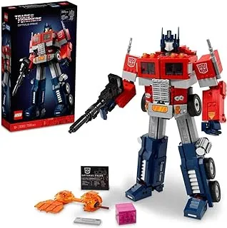 LEGO® ICONS Optimus Prime 10302 Building Kit (1,508 Pieces)