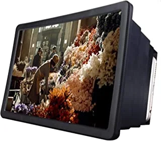 Mobile phone 3d screen magnifier 3d video screen amplifier 2nd generation