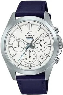 Casio Men's Watch Edifice Analog Chronograph Black Dial Stainless Steel Band