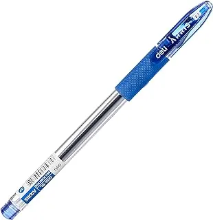 Deli ARRIS Roller Blue Ball Point Pen ، رأس: 0.7 مم ، قطعة واحدة ، (EQ55-BL) ، أزرق