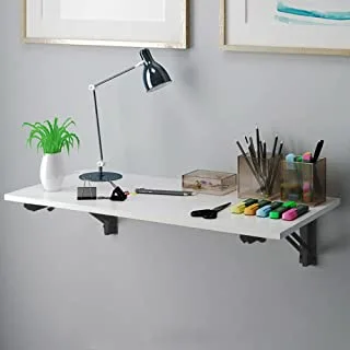 Home gallery Wall mounted folding desk 120 x 60 cm white x black