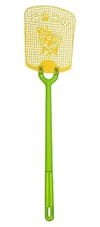 Yasine plastic bug racquet - assorted colors