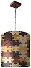 Modern Ceiling Chaboo with Lighting Module - Multicolor - 30x11 Inches