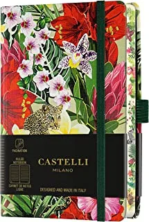 CASTELLI NOTEBOOK PKT RUL EDEN LEOPARD