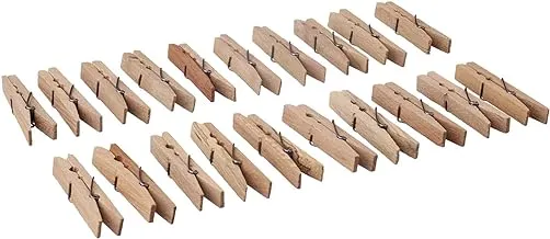 Qasem wooden clothes peg set - 20 pieces